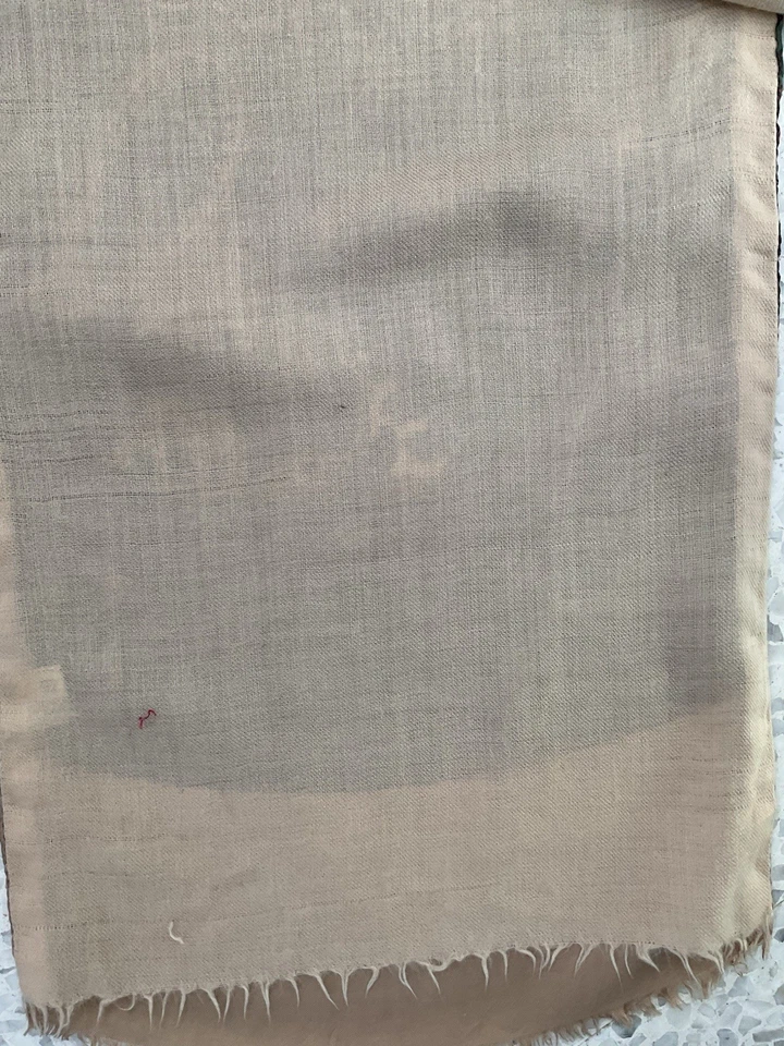 Bufanda de seda en capas con clase para hombre con patrón de cachemira/floral 59”/11” EC Foto 3 de 4