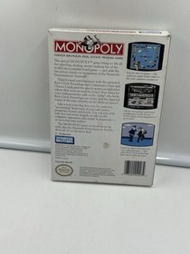 Monopoly (Nintendo Entertainment System, 1991) NES Game w/ Box