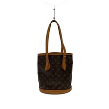 Louis Vuitton Shoulder Bag Leather Bucket PM M42238 y0 0730