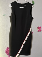 Tommy Hilfiger Women Black Sleeveless Dress Size 10
