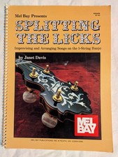 Mel Bay Publications Splitting the Licks Janet Davis Banjo Song Book Bluegrass