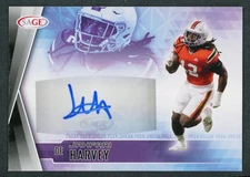 2022 SAGE - Jahfari Harvey - Sneak Peek Auto #SPA-JH Miami Hurricanes
