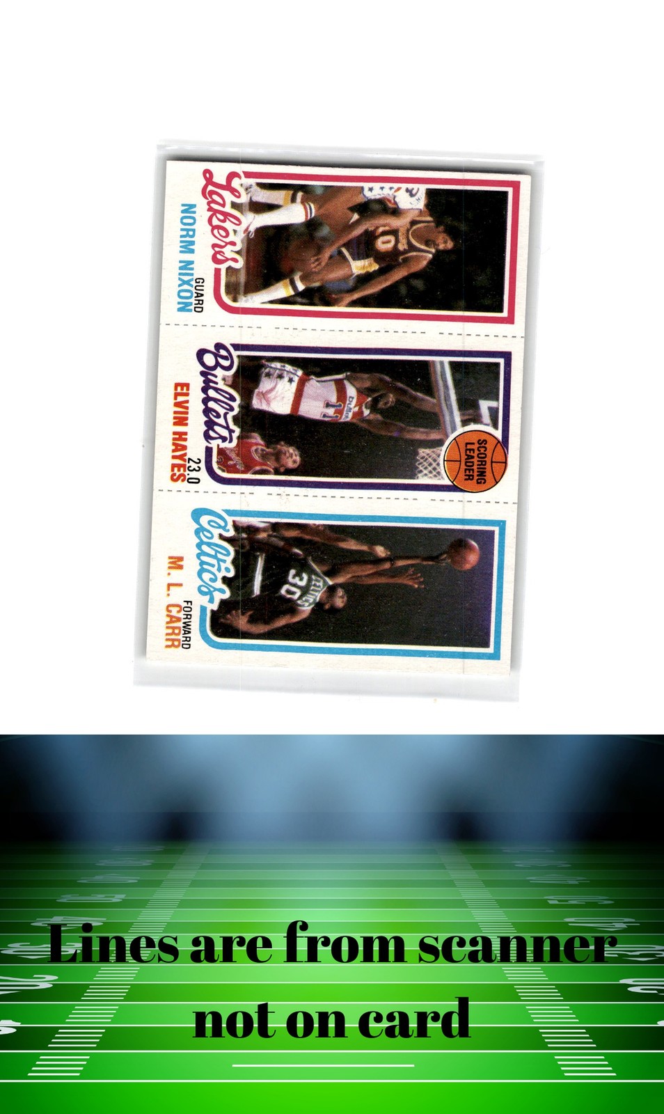 Norm Nixon / Elvin Hayes / M.L. Carr #35 / 141 / 242 Basketball Cards 1980 Topps trading card — raw and PSA graded price guide