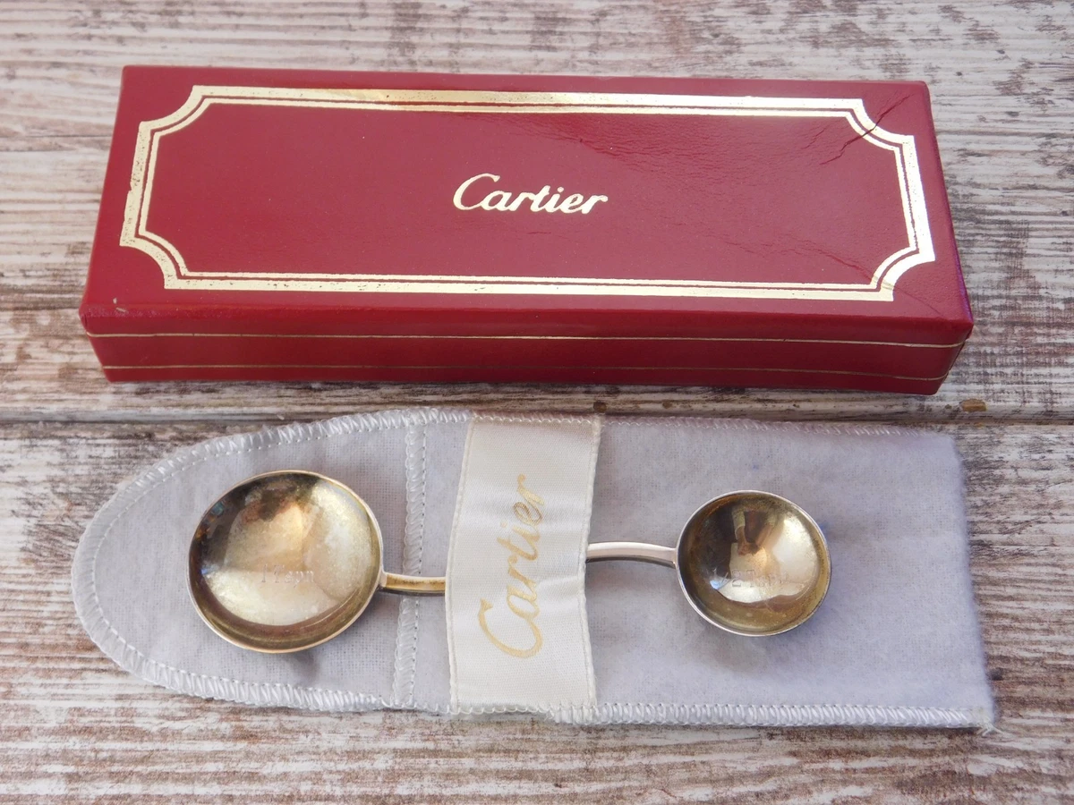 Cartier　シルバースプーン&フォーク　カルティエ　未使用 Cartier（カトラリー/箸）のフリマアイテム一覧