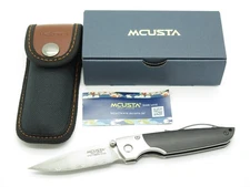 Mcusta Seki Japan MC-0144 Tiana SPG2 Ebony Wood Folding Linerlock Pocket Knife
