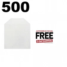 500 CPP Clear Plastic Sleeve with Flap  (No Stitches) ** 1-3 DAY