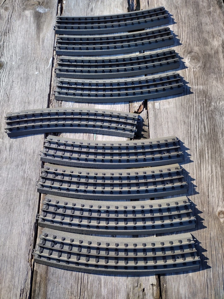 MTH Rail King RealTrax O-72 curves - LOT of 9 segments #2 - Image 3 of 4