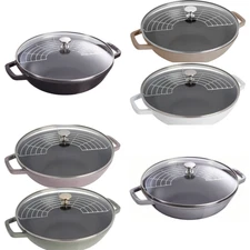 Staub Cast Iron 12-inch, Perfect Pan - FULL COLOR