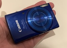 Canon PowerShot ELPH 190 IS 20MP 10x Optical Zoom Digital Camera Blue PARTS