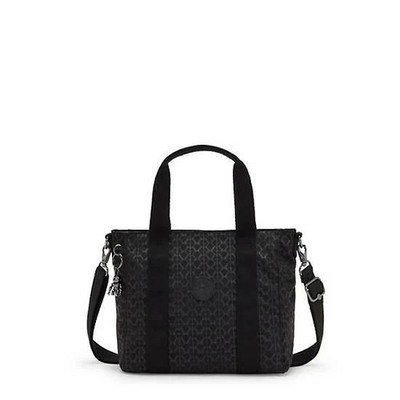 Kipling Asseni Mini Printed Tote Bag Signature Emb