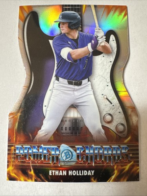 #ad #ad 2026 Bowman Chrome Power Chords Ethan Holiday Rockies $4.00