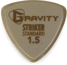 Gravity Picks Gold Striker - Standard Size, 1.5mm (2-pack) Bundle