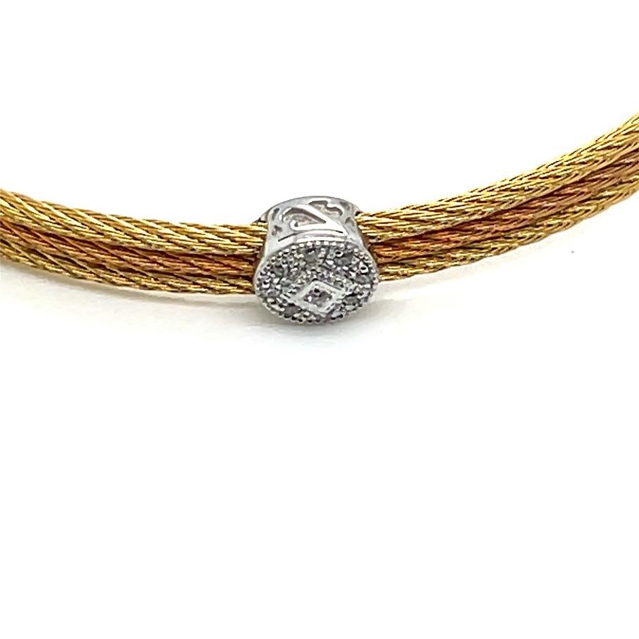 ALOR SINGLE ROUND CLASSIC STACKABLE BRACELET 6.5 … - image 6