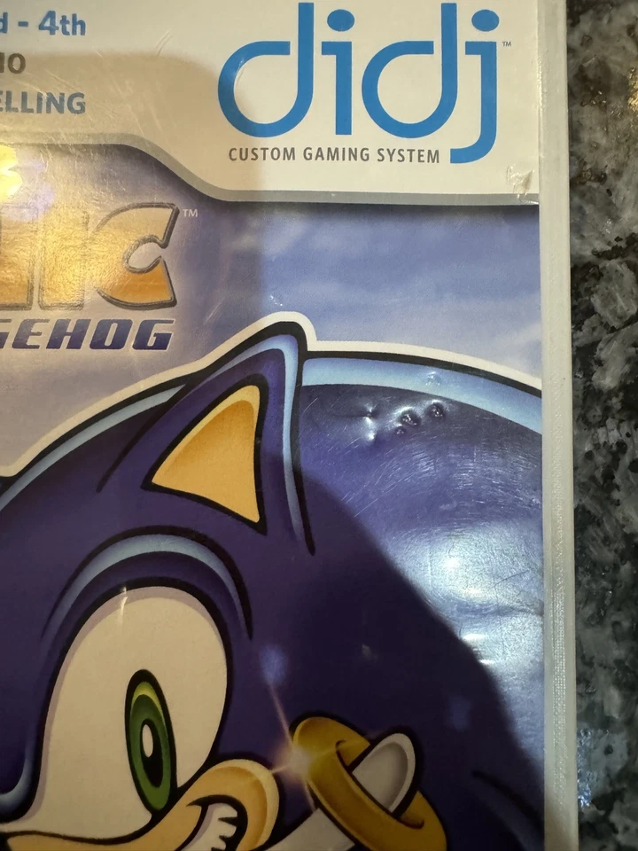 Sonic the Hedgehog 2008 Leapfrog Didj Custom Learning Game complete CIB - Image 2 of 4