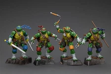 JOYTOY 1/18 TMNT Michelangelo Leonardo Raphael Donatello Anime Action Figures 