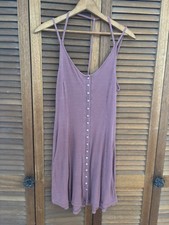American Eagle Cotton Blend Dusky Pink Slip Dress