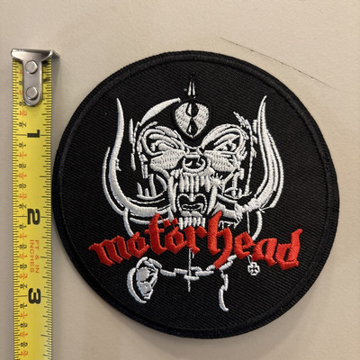 Motörhead (Circle Iron on patch) Punk/Rock/Metal/Music/Art / Motor Head