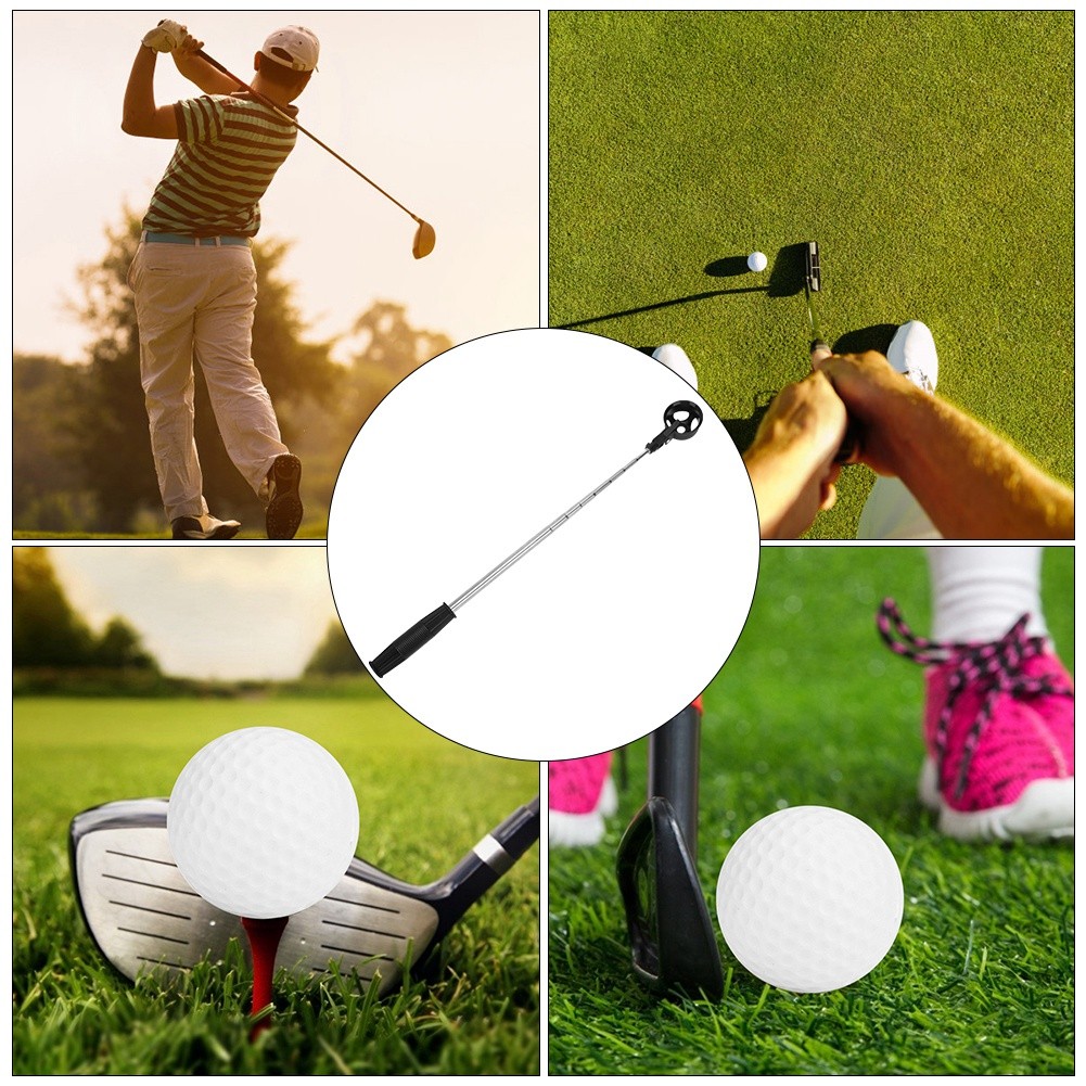 Portable Telescopic Ball Picker Retriever Scooping Pick Up Device Golfe HG.
