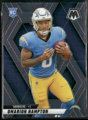 2025 Panini Mosaic #335 Omarion Hampton RC