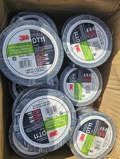 3M Black Heavy Duty Duct Tape - Bulk Buy- 24 Rolls Per Box