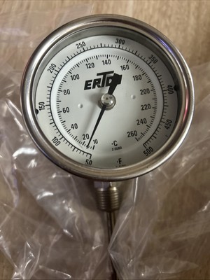 ERTCO BIMETAL THERMOMETER *C 2-SUBD *F 5-SUBD