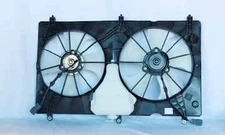 Dual Radiator & Condenser Cooling Fan Assembly for 03-07 Honda Accord L4