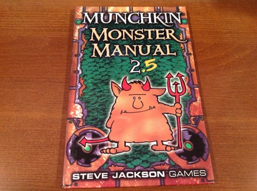 Steve Jackson Munchkin RPG Monster Manual 2.5 HC - 第 1/3 張圖片