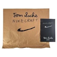 Tom Sachs NikeCraft Mars Yard 2.0 Space Camp OG Authentic Paper Bag and Booklet