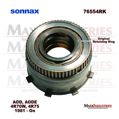 AOD AODE 4R70W Intermediate Clutch Spiral Retaining Rings Sonnax