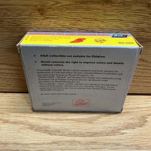 Terry Labonte Revell 1996 Commemorative Tin 2 Car Collection 1:64 NASCAR #5 3233 - Picture 6 of 8
