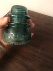 Vintage Aqua Blue Hemingray 42 Glass Electrical Insulator Glass — photo 3