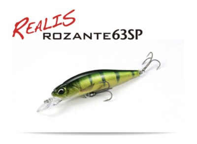DUO Realis Rozante 63SP Köder (5g) – Gold Perch, 100% Handbemalt In Japan