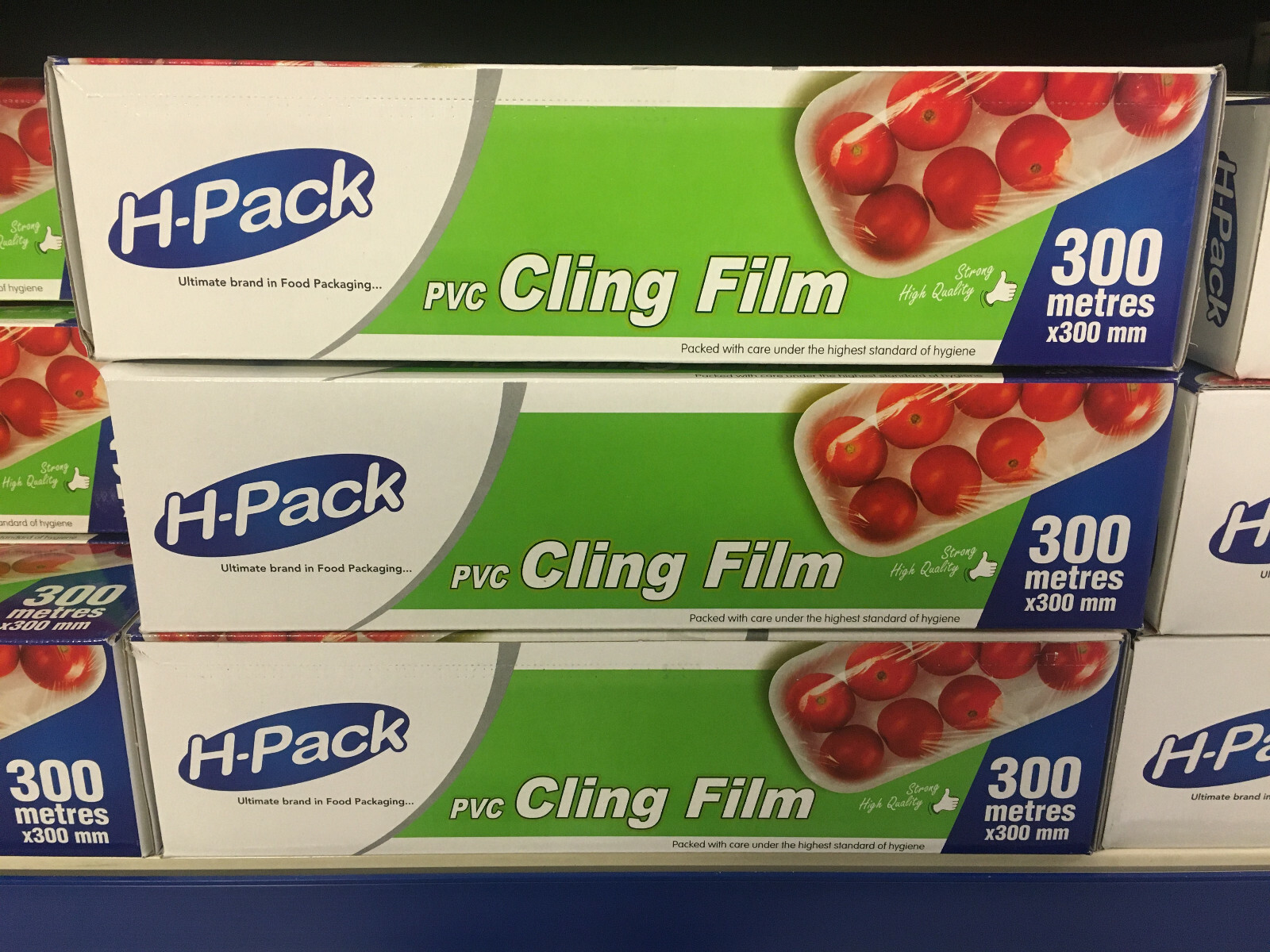 CHEFS LARDER CLING FILM 300mm x 300m eBay