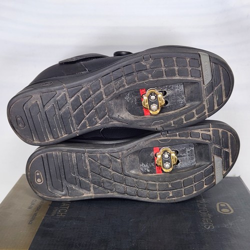BONUS CLEATS! Size 10 - Crankbrothers Mallet BOA Downhill - Black / Gold - Mens - Picture 9 of 14