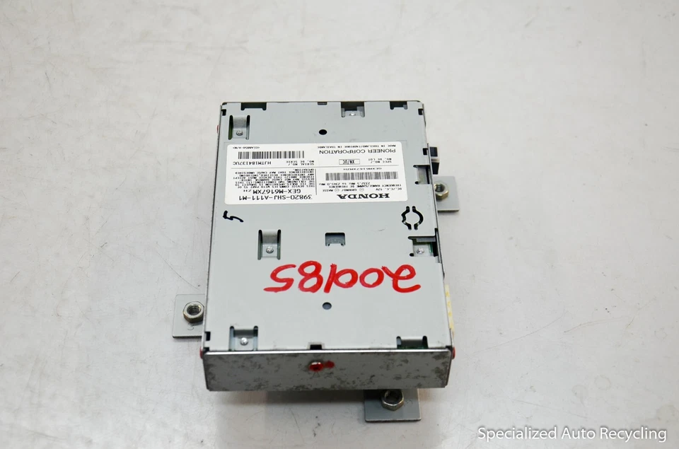 Honda Odyssey 2009 módulo receptor de radio por satélite 39820-SHJ-A111-M1 OEM Foto 2 de 4