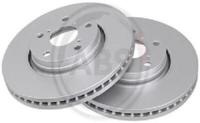 2x Original A.B.S. Brake Disc 17829 for Toyota