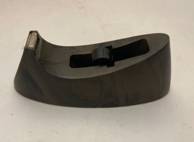 Vintage Used 3M Scotch C-15 Brand Decor Tape Dispenser Brown Swirl Weighted MCM