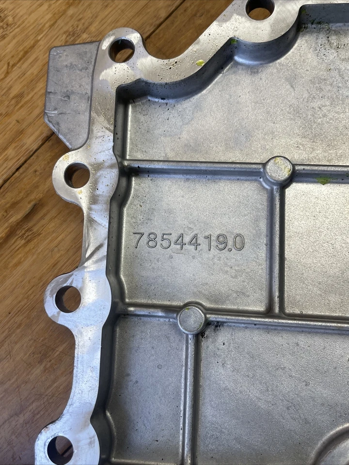 BMW X5M F85 F86 2013-2019 4,4 L doble turbo motor cárter de aceite 7854418 OEM Foto 4 de 4