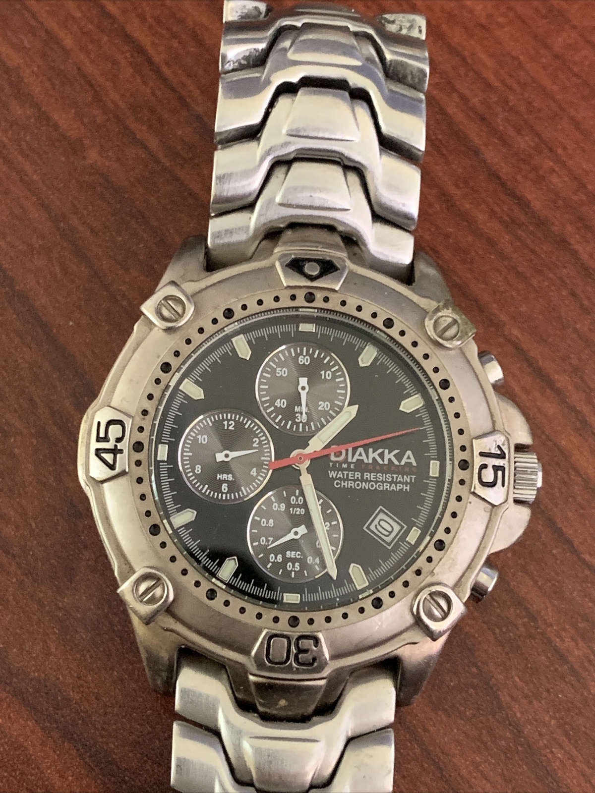 1997 Daikka Clyde Singleton Time Tracking Stainle… - image 2