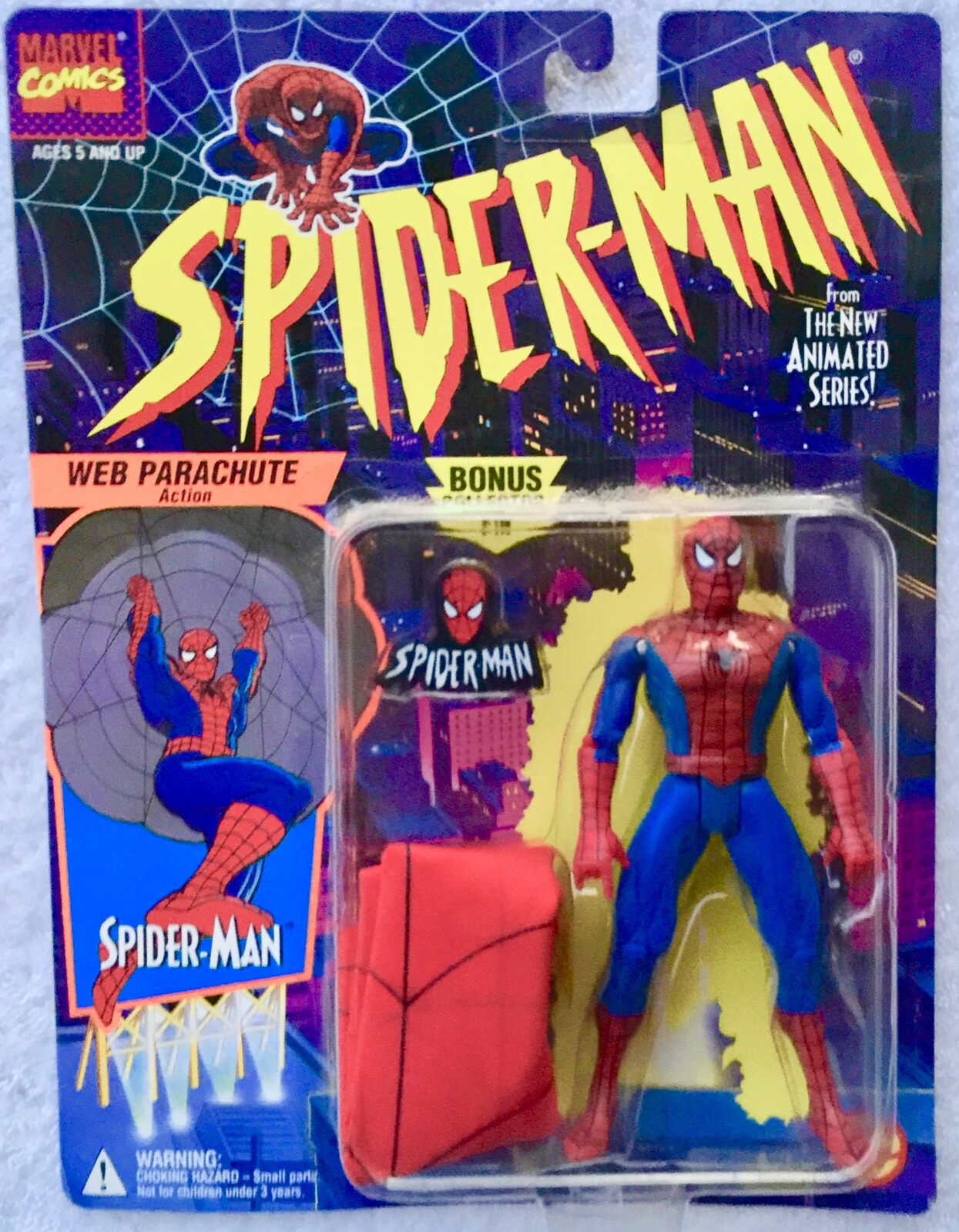 spider man web parachute