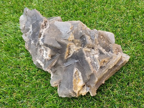 Fluorite Natural Rough Freeform Carved Gemstone Druzy Cluster 1418g (A5) - Picture 5 of 5