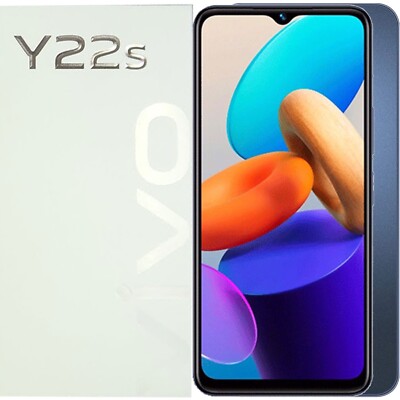 Vivo Y22s 4G/LTE Dark Blue 64GB + 4GB Dual-SIM Factory Unlocked GSM NEW
