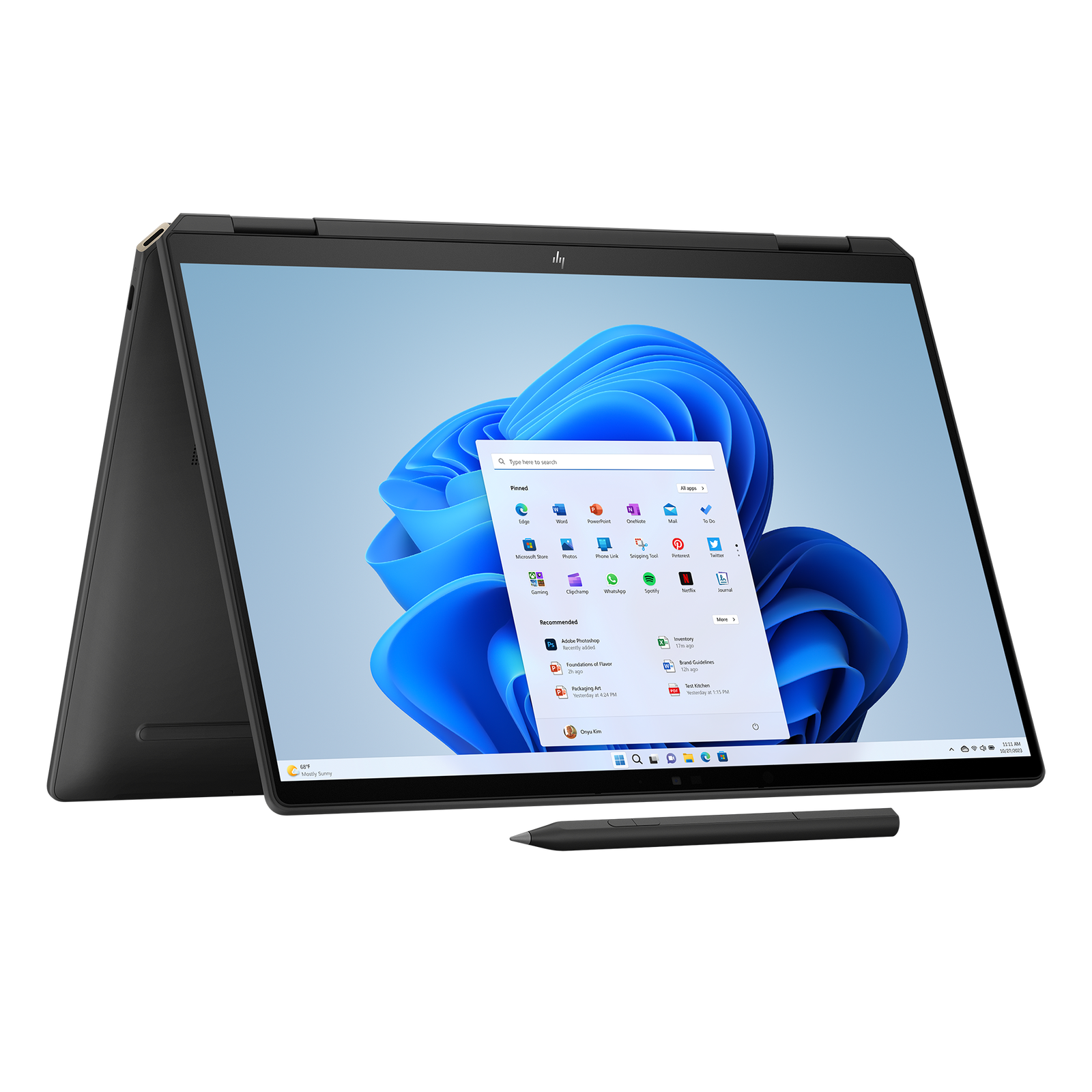 Laptop HP Spectre x360 14-eu0174ng inkl. USB-C Hub & Pen 14 
