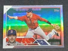 2023 Series 1 Base Rainbow Foil #10 Trevor Story - Boston Red Sox i[Y
