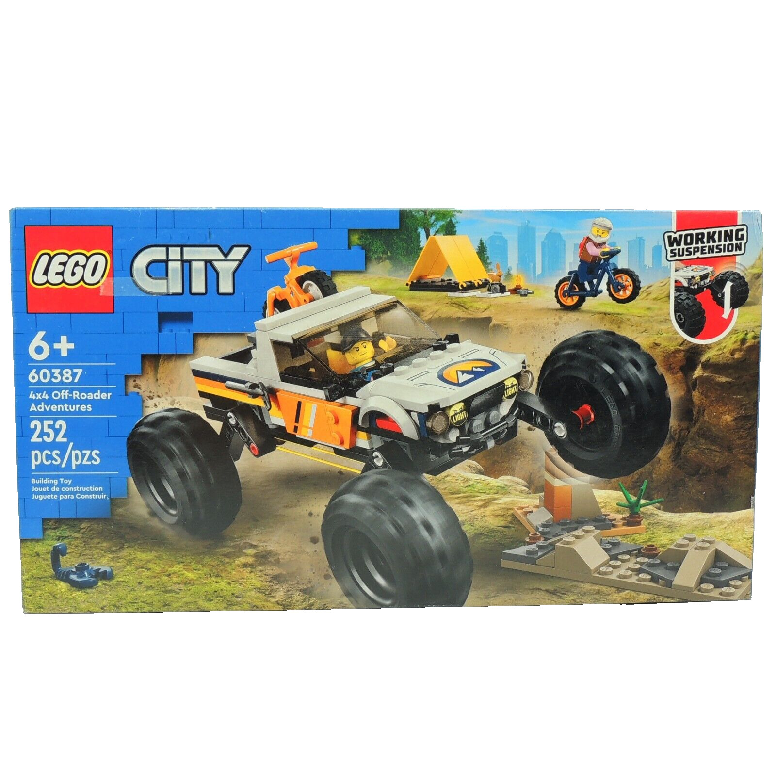 LEGO 60387 Lego City 4x4 Off-Roader Adventures Lot #2