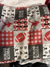 baby crib nursery bedding set boy-football
