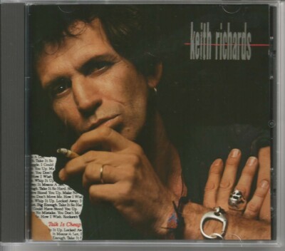 KEITH RICHARDS Talk is cheap  Virgin UK 1988