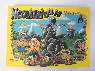 Neolithibum Neolithic Stone Stacking Board Game