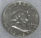 1954 D Franklin Half Dollar CHOICE BU Free Shipping With Five Items