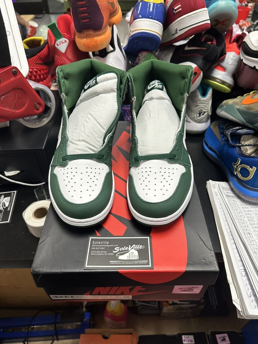 Size 10 - Jordan 1 Retro OG High Gorge Green | eBay